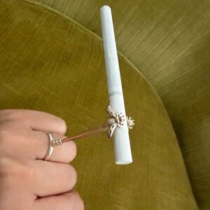 Silver Bee Cigarette Holder